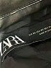 Zara 100% Polyester Black Trenchcoat Size XS - photo 6