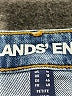 Lands' End Solid Blue Jeans Size 16 - photo 7