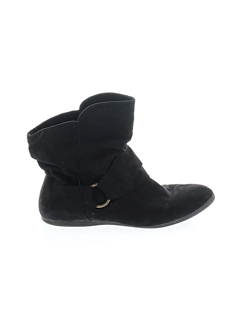 Pre-owned Assorted Brands Ankle Boots In Black