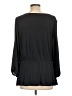 Deletta Black Long Sleeve Blouse Size L - photo 2