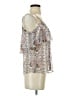 Paige 100% Silk Silver Ivory Sleeveless Silk Top Size XS - photo 4