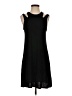 Alya Solid Black Casual Dress Size S - photo 1