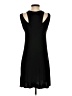 Alya Solid Black Casual Dress Size S - photo 2