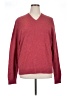 Brooks Brothers 100% Lambswool Red Wool Pullover Sweater Size XL - photo 1
