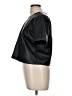 Evereve 100% Polyester Black Short Sleeve Top Size M - photo 5