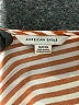 American Eagle Outfitters 100% Viscose Stripes Red Brown Romper Size S - photo 4