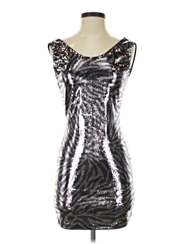 Planet Gold Cocktail Dress (view 1)