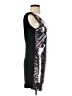 Planet Gold Metallic Silver Black Cocktail Dress Size S - photo 4