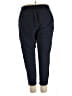 Athleta Plaid Blue Casual Pants Size 18 - photo 2