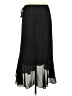 Max Studio 100% Polyester Black Formal Skirt Size M - photo 2