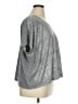 Alembika Metallic Silver Short Sleeve T-Shirt Size XL - photo 4