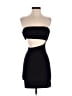 Princess Polly Solid Black Cocktail Dress Size 2 - photo 1