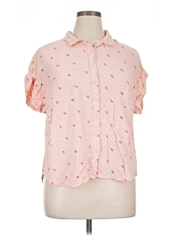 Per Se Short Sleeve Blouse (view 1)