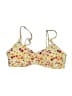 Unbranded Floral Yellow Swimsuit Top Size M - photo 1