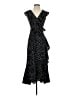 Max Studio Polka Dots Black Cocktail Dress Size S - photo 1