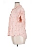 Per Se 100% Rayon Hearts Pink Short Sleeve Blouse Size 1X - photo 5