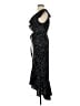 Max Studio Polka Dots Black Cocktail Dress Size S - photo 5