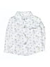 Unbranded Floral Blue Long Sleeve Button-Down Shirt Size 12-18 mo - photo 1