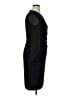 David Warren 100% Polyester Solid Black Cocktail Dress Size 14 - photo 4
