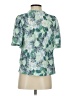 Ann Taylor LOFT Green Short Sleeve Blouse Size S - photo 2