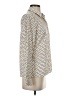 Express Polka Dots Ivory Long Sleeve Blouse Size XS - photo 4
