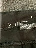 LIVI 100% Polyester Solid Black Casual Skirt Size 10 Plus - photo 3