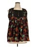 Roaman's 100% Polyester Black Sleeveless Blouse Size 20W - photo 1