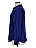 Chico's 100% Polyester Blue Long Sleeve Blouse Size 16 - photo 5