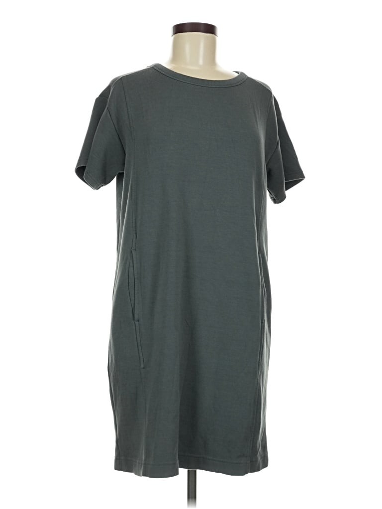 Pre-owned Lou & Grey Casual Dress In Gray