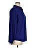Chico's 100% Polyester Blue Long Sleeve Blouse Size 16 - photo 4
