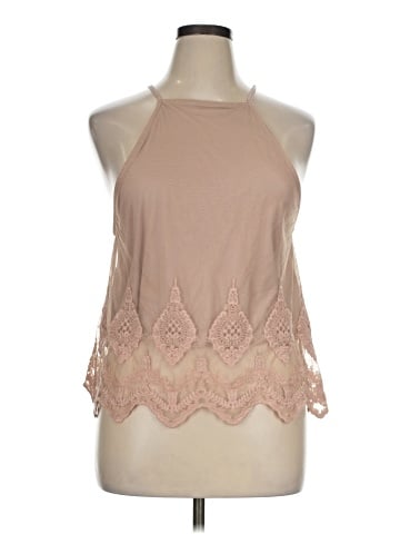 Charlotte Russe Sleeveless Blouse (view 1)