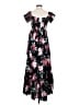 Torrid Floral Black Casual Dress Size Med Plus (00) - photo 2