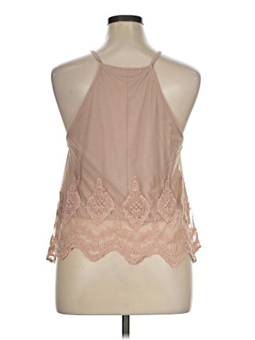 Charlotte Russe Sleeveless Blouse (view 2)