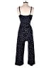 Kaileigh Polka Dots Blue Jumpsuit Size S - photo 2