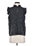 Ann Taylor 100% Polyester Black Sleeveless Blouse Size S - photo 1