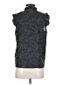 Ann Taylor 100% Polyester Black Sleeveless Blouse Size S - photo 2
