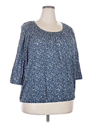 MICHAEL Michael Kors 3/4 Sleeve Top (view 1)
