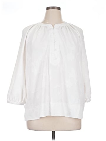 Tribal Jeans 3/4 Sleeve Blouse (view 1)