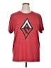 Hanes Argyle Red Short Sleeve T-Shirt Size XL - photo 1