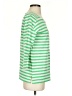 Talbots 100% Cotton Stripes Green 3/4 Sleeve Top Size XS - photo 4