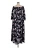 Torrid Floral Black Casual Dress Size 1X Plus (1) - photo 1