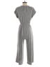 Caution to the Wind Metallic Silver Jumpsuit Size S (estimated) - photo 2
