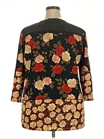 Mileage 3/4 Sleeve Blouse (view 2)