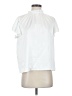 Unbranded 100% Polyester White Short Sleeve Blouse Size M - photo 1