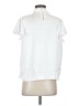 Unbranded 100% Polyester White Short Sleeve Blouse Size M - photo 2