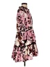 Veronica Beard 100% Polyester Print Pink Casual Dress Size 2 - photo 4