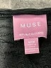 Muse 100% Cotton Black Short Sleeve Top Size M - photo 7