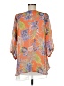 Unbranded Orange 3/4 Sleeve Blouse Size M (estimated) - photo 2