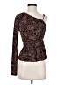 Willow & Root Brown Long Sleeve Top Size S - photo 1