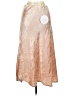 Polly 100% Polyester Metallic Tan Formal Skirt Size 8 - photo 2